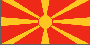 Flag of Republic of North Macedonia