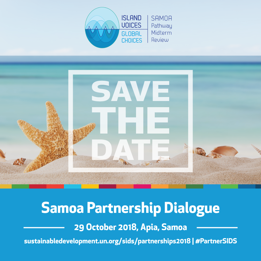inter-regional partnership dialogue will be held 29 October 2018 in Samoa
