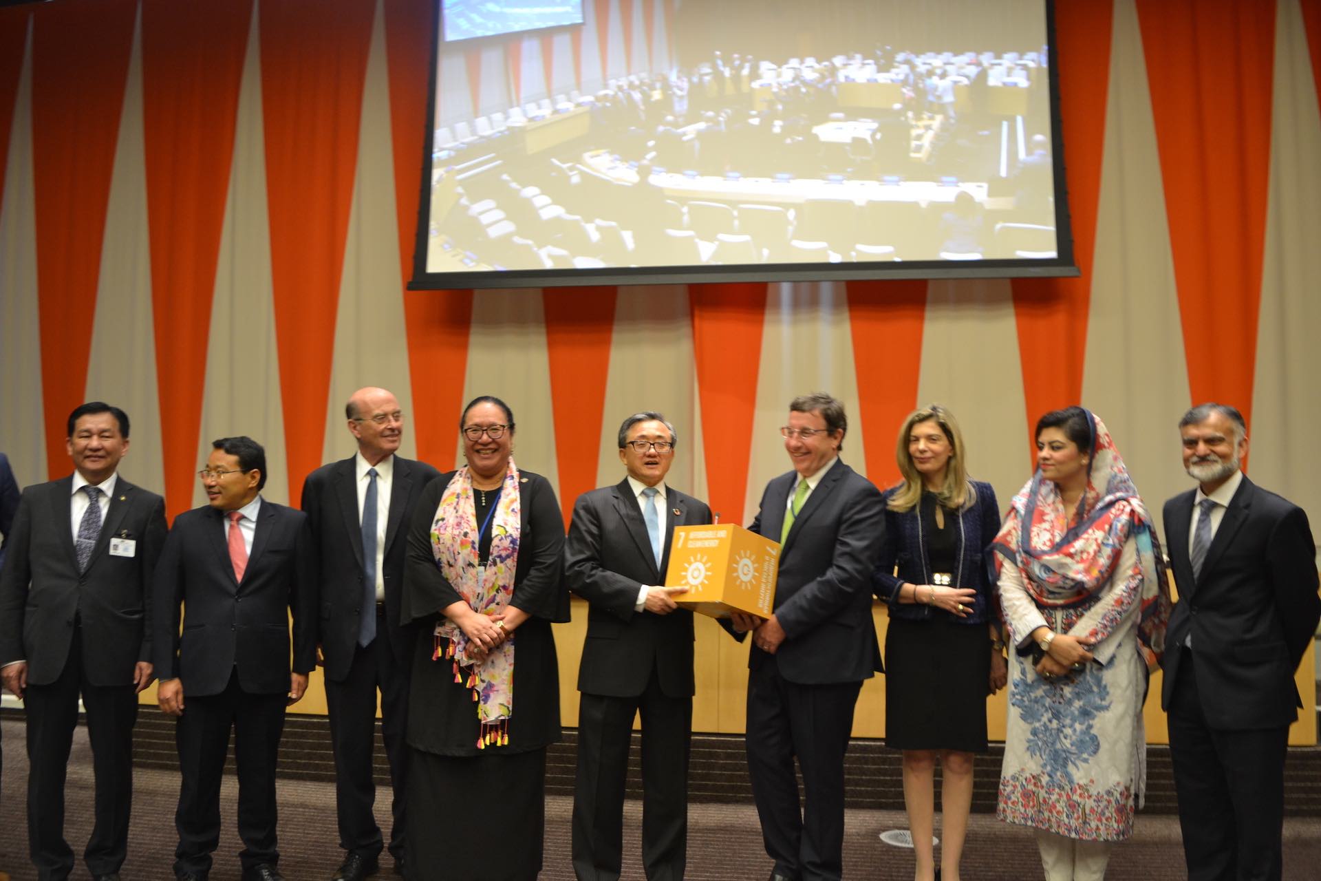 Picture taken at the 23-24 May 2019 HLPF conference
